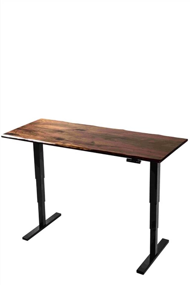 Észak-amerikai Black Walnut Electric Lift Asztal
