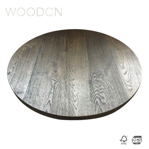 Veneer Beech Wood Dining Table Top Restaurant