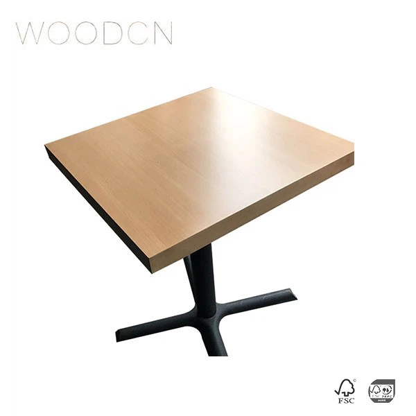 Veneer Black Walnut Table For Restaurant