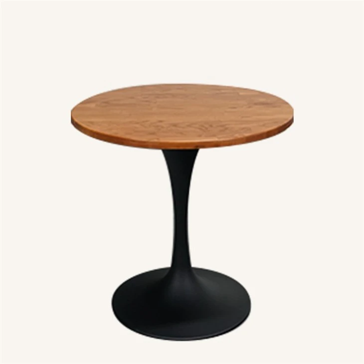 Ash Wood Butcher Block Coffee Table in Cherry Color Supplier price